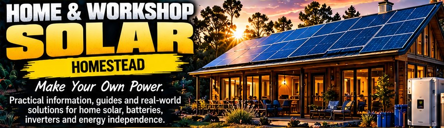 Home & Workshop Solar: Make Your Own Power.