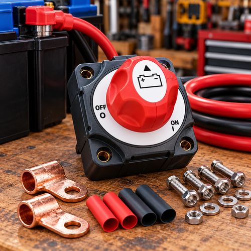 Battery isolator switch