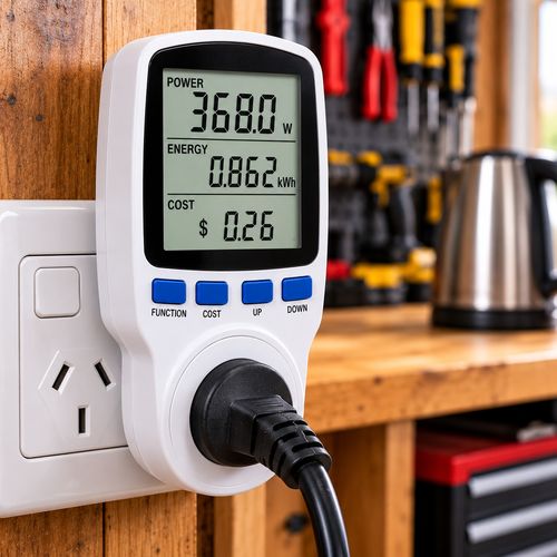Plug-in power meter